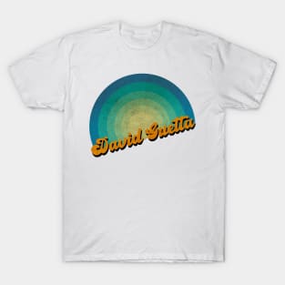 vintage retro David Guetta T-Shirt